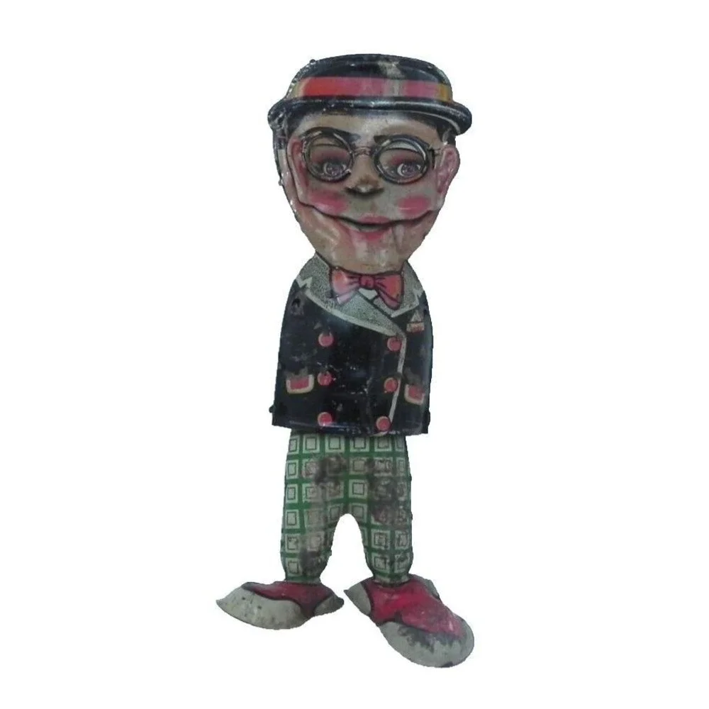 Marx Tin Litho Funny‎ Face Harold Lloyd Wind Up Walker Toy